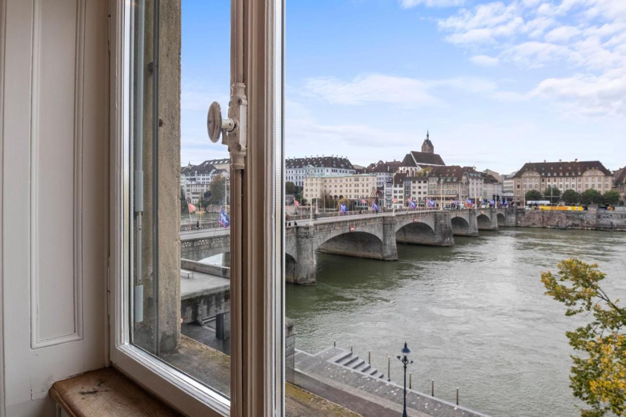 True Basel - Stadtwohnung I Rheinblick Zewnętrze zdjęcie